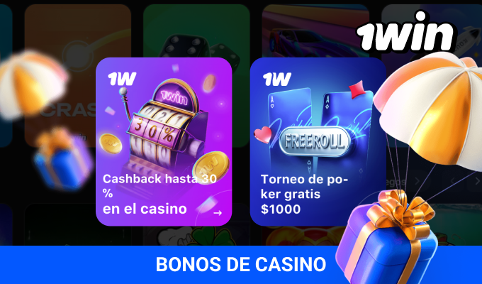 Bonos 1win casino juegos tragamonedas y ruleta